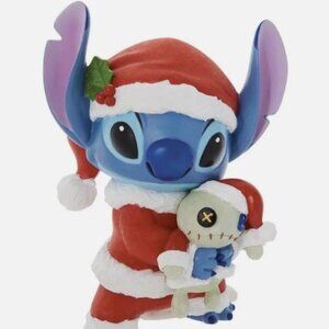 Santa Stitch with Scrump Disney Showcase #6011561 Enesco